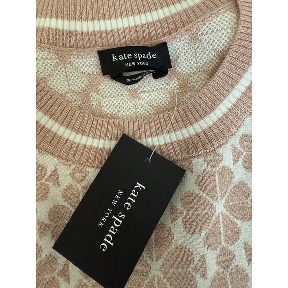 NWT Kate Spade Flower Sweater Size Medium - Picture 6 of 7